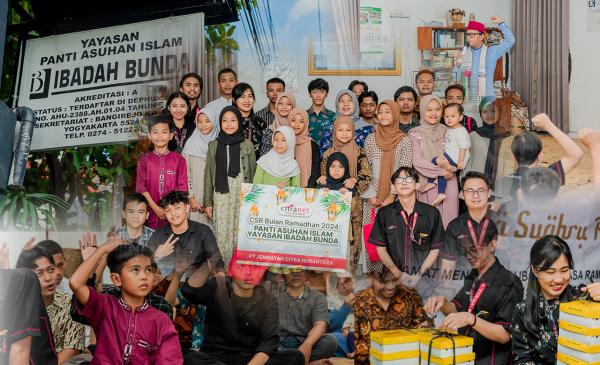 #CITRANETBERBAGI BERSAMA PANTI ASUHAN ISLAM YAYASAN IBADAH BUNDA