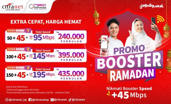 PROMO BOOSTER RAMADAN CITRANET